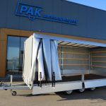 Easyline Huifaanhangwagen tridemas 505x200x205cm 3500kg Schuifzeil met spansluitingen