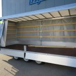 Easyline Huifaanhangwagen tridemas 505x200x205cm 3500kg Schuifzeil met spansluitingen