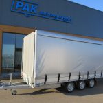 Easyline Huifaanhangwagen tridemas 505x200x205cm 3500kg Schuifzeil met spansluitingen