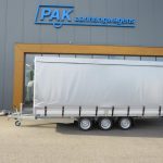 Easyline Huifaanhangwagen tridemas 505x200x205cm 3500kg Schuifzeil met spansluitingen