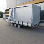 Easyline Huifaanhangwagen tridemas 505x200x205cm 3500kg Schuifzeil met spansluitingen