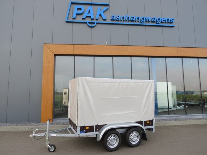 Loady Huifaanhangwagen tandemas 250x130x150cm 750kg