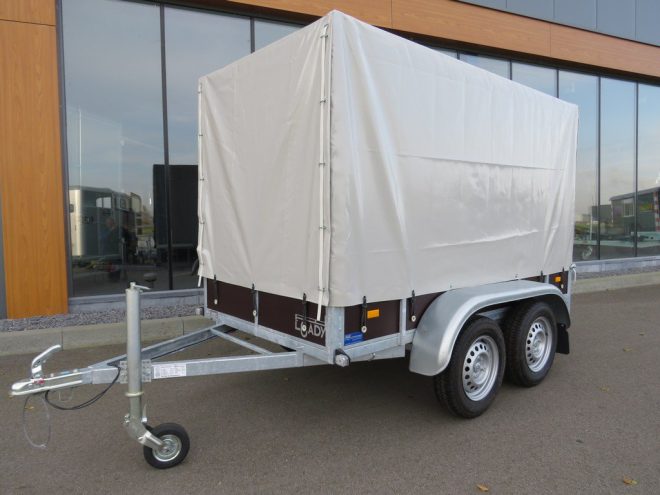 Loady Huifaanhangwagen tandemas 250x130x150cm 750kg