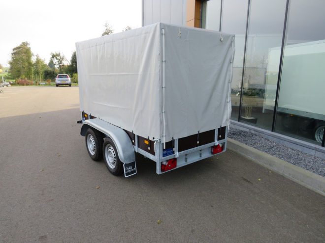 Loady Huifaanhangwagen tandemas 250x130x150cm 750kg