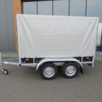 Loady Huifaanhangwagen tandemas 250x130x150cm 750kg