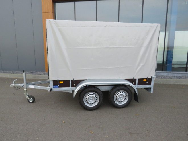 Loady Huifaanhangwagen tandemas 250x130x150cm 750kg