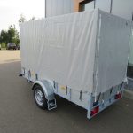 Loady Huifaanhangwagen enkelas 250x130x150cm 750kg ALU