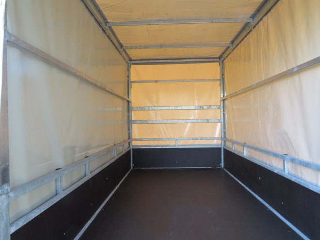 Loady Huifaanhangwagen tandemas 250x130x150cm 750kg