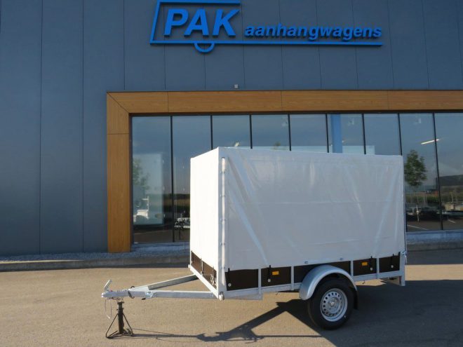 Loady Huifaanhangwagen enkelas 250x130x150cm 750kg