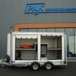 Ifor Williams Maatwerk boxvan met rolluiken