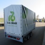 Proline Huifaanhangwagen tandemas 301x155x180cm 2000kg