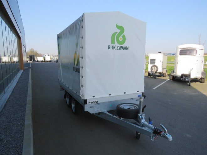 Proline Huifaanhangwagen tandemas 301x155x180cm 2000kg