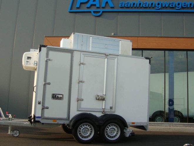 Proline Maatwerk marktwagen met koelsysteem 300x150x180cm 2600kg