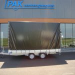 Proline Huifaanhangwagen tandemas 401x202x220cm 2700kg