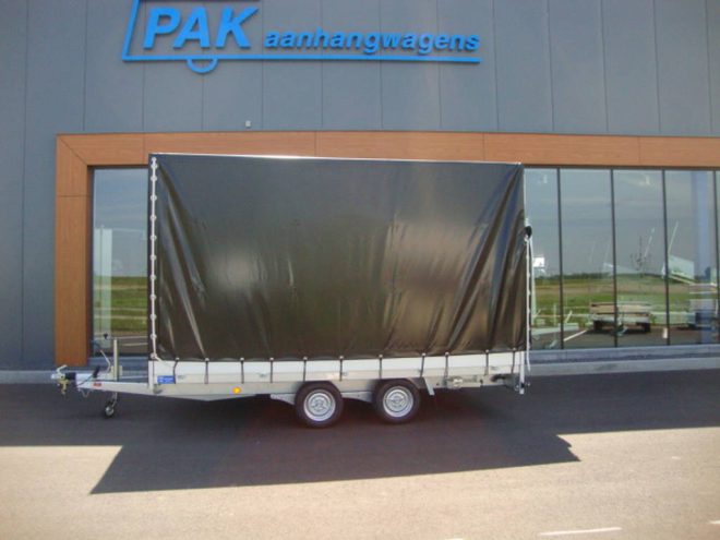 Proline Huifaanhangwagen tandemas 401x202x220cm 2700kg