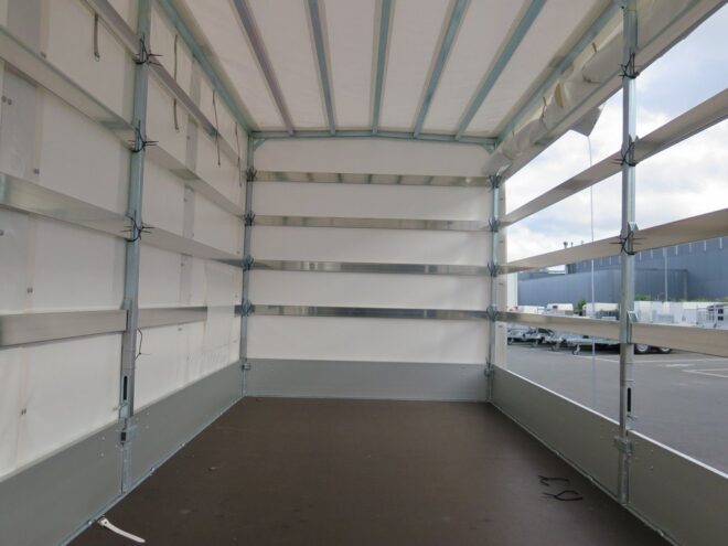 Hulco huifaanhangwagen 502x203x230cm 3500kg tridemas