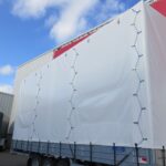 Hulco huifaanhangwagen 502x203x230cm 3500kg tridemas