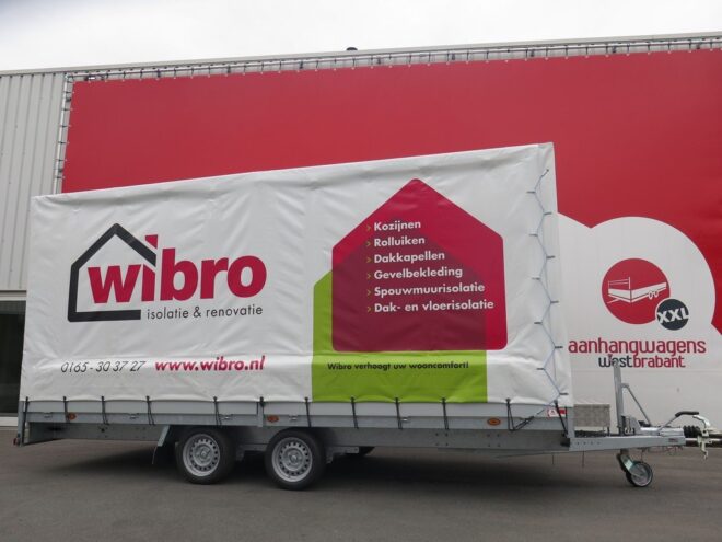 Proline huifaanhangwagen 502x220x210cm 3500kg